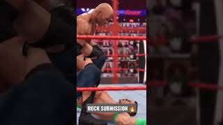 The ROCK Submission move #shorts #wwe #johncena #therock