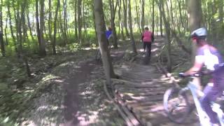 MTB Vlaardingen Broekpolder, deel 2/3, mei 2014