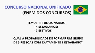 CNU 2024 - Um setor de uma empresa é formado por 11 funcionários ...