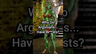 Why Do Argonians... Have Br**sts? #Argonian #skyrim #eso #tes #bethesda #lore #wierdfacts #oblivion