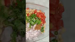 chickpeas \ chana chaat | krishna kitchen #shorts #ytshorts