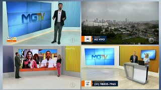 Divisão de rede e início dos telejornais locais da hora do almoço na InterTV | 28/06/2023