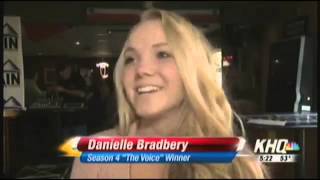 Danielle Bradbery, news clip, Spokane WA, KHQ