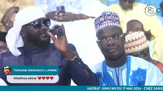 Hadra Jumah du 17 Mai 2024 - Chez Mawlana Sangue Barhamou Ndiaye