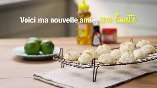 Saveur.ca - Recette de macarons au coco et limette