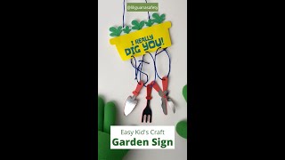 Garden Sign Craft