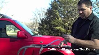 Auto Body  Hand Tools Used For Dent Repair: Hammer, Dolly, Spoon, Slapping File