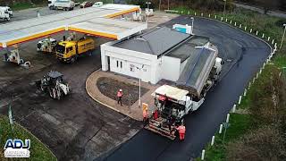 Resurfacing of petroleum forecourt at Shell Thrapston