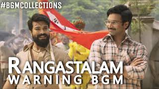 Rangastalam BGM - president warning bgm DSP l Ram Charan l Sukumar I