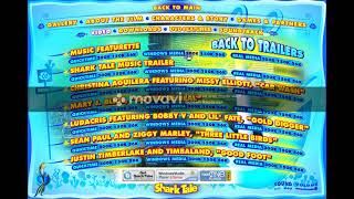 shark tale dvd menu 2005