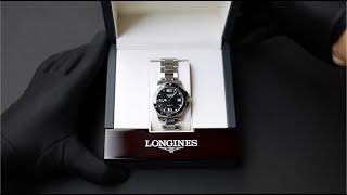 Longines HydroConquest Lady Preto L33404566: Elegância Feminina e Resistência Suíça