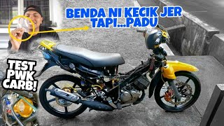 #801 BENDA KECIK JER! TAPI 125ZR JADI HENSEM! | TEST RIDE PWK CARB JET!