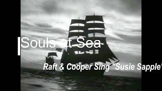 George Raft sings! Souls at Sea 1937 Raft & Cooper Duet