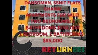 Experience Affordable Luxury Living Dansoman SSNIT Flats, Ghana: 1 and 2 Bedroom Apartments 4 Sale!