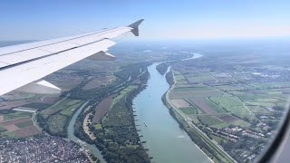 Landing in FRANKFURT 🇩🇪 | Lufthansa | Airbus A320