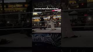 Undertaker unseen scene at #wrestlemania appearance and disappear!!