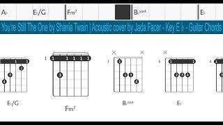 You're Still The One by Shania Twain  Acoustic cover by Jada Facer - Key E♭- Guitar Chords