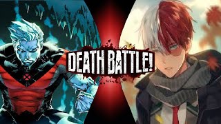 Fan Made DEATH BATTLE Trailer: Ice Man vs Shoto Todoroki (Marvel vs MHA)