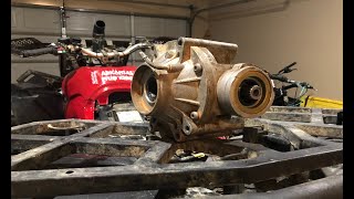 Pulling Diff apart 2014 Renegade 1000 XXC