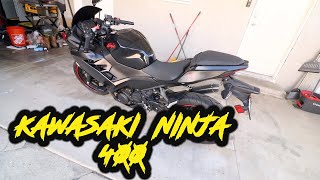 MODIFYING MY NINJA 400!!!