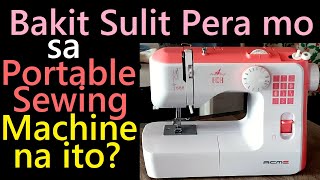 How to Use and Maintain ACME Portable Sewing Machine. HOUSEHOLD Multistitcher.