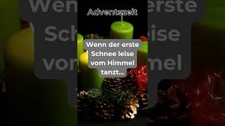 Wenn der erste Schnee... #adventszeit #weihnachtsstimmung #shortsyoutube