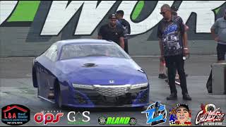 Lucimar Racing 6.39@213Mph World Fastest Honda Rwd  Orlando Speed world Video By El Cokketo Locutor