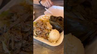 Yummy Pork Lau Lau & Kalua Combo | BBQ Salmon | Ohana Hawaiian BBQ #shorts