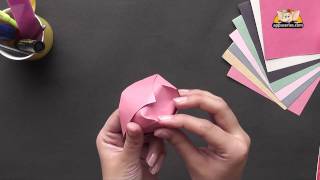 Origami in Marathi - Learn to make a Drinking Cup