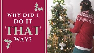 How to Decorate a Christmas Tree! A Woodland Christmas Tree