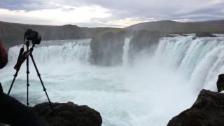 Iceland waterfall