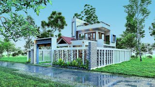 Small House Plan |  Small House plan in village | small house elevation design