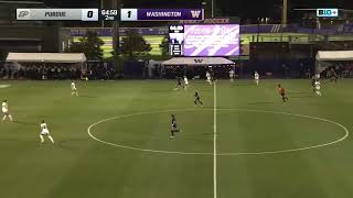 Washington 2-0 Purdue | Big10 | NCAA Women's Soccer 2024