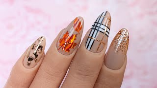 Fall Nail Art 2021 🍂 Autumnal Glam Nail Tutorial