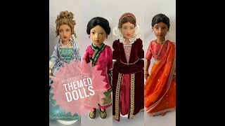 July doll challenge: Girl of Many Lands dolls Historical themed dolls  #dollchallenge