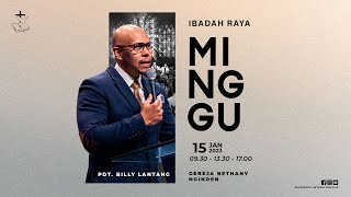 Ibadah Raya 1 - Gereja Bethany Nginden - Pdt. Billy Lantang, M. Sm