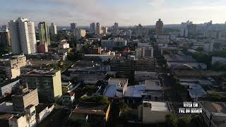 Em Junho o Sol nasce às 7 horas no centro de Foz do Iguaçu