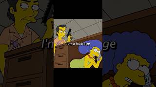 Marge was a hostage in a bank robbery...😰