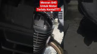 Oli Diesel Mesran B40 Untuk Motor. Terlalu Kental ??? #herex #honda #diesel #megapro #fyp