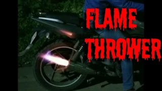 FLAME throwing Bajaj Pulsar | ONi M | Pune