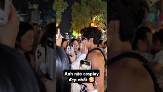 Anh nào cosplay đẹp nhất? Bình luận tui biết nha #cosplay #handsome #traideptiktok #boy #mêtraiđẹp