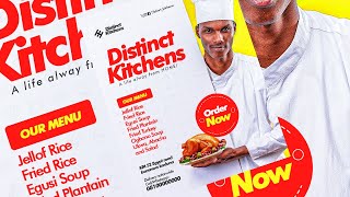 Best Way to achieve Restaurant  Flyer 🍔🍟🌭| Photoshop Tutorial