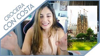 La mia prima CROCIERA con COSTA ... ci mancava il MARE GROSSO! Parte 2