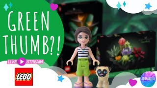 Do I have a green thumb?! Lego Botanticals live stream, build and cosy chat