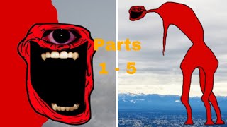 Trollge: the devourer incident: Parts 1 - 5 (troll tutorial how to stay healthy) (READ DESCRIPTION)