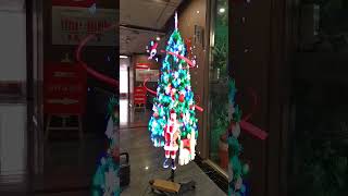 3D Chirstmas tree #3d #ledfan #holographic#advertising #3ddisplay #fyp