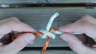 How to Tie the Harness Bend Knot (Parcel Knot)