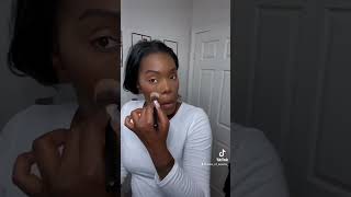 GRWM:Highlight & Contour Edition #grwm #makeup #sephorahaul #ultahaul #darkskinmakeup #contour