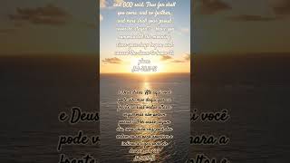 🔆 Sunrise scripture with instrumental music 🌅🌄 Versículos do nascer do sol com música instrumental 🌞