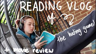 I read the hating game and then watched the movie... | cozy reading vlog (C&C p.2)